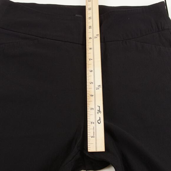 Tribal Performance Stretch Flatten It Pull On Ankle Black Pants Womens Sz 10 - Picture 7 of 14